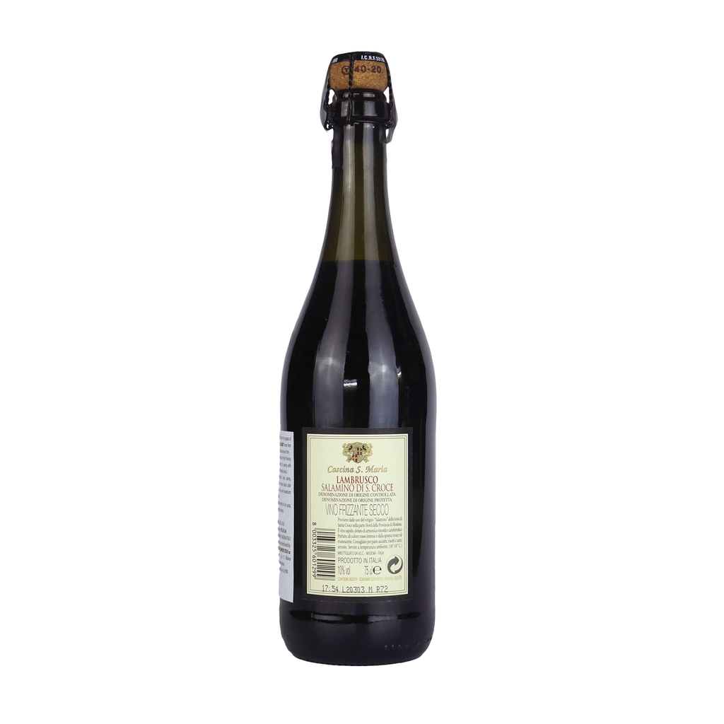 LAMBRUSCO Salamino di S. Croce DOC 10% alcohol (750mL)