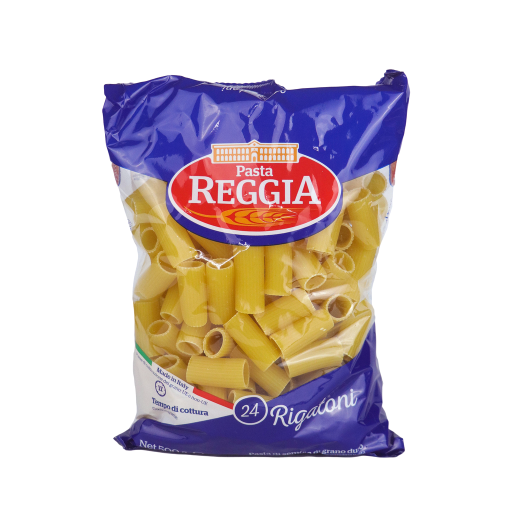 Pasta REGGIA Durum Wheat Semolina Rigatoni (500g)